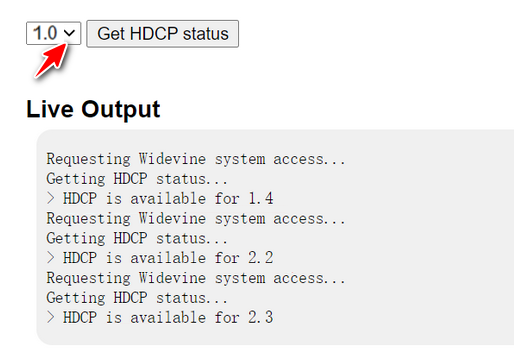 HDCPに対応