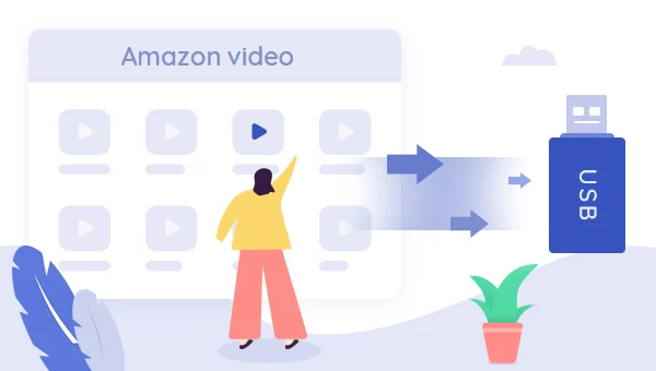 Amazonプライム・ビデオの動画をUSB に転送する方法